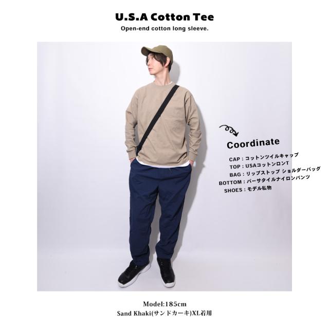 USAコットンのロンT