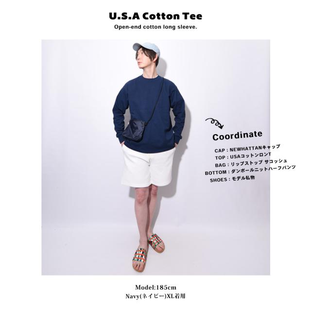 USAコットンのロンT
