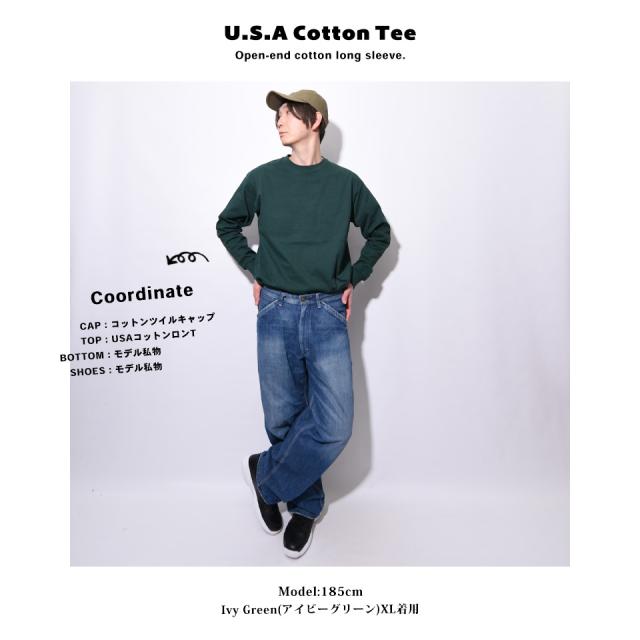 USAコットンのロンT