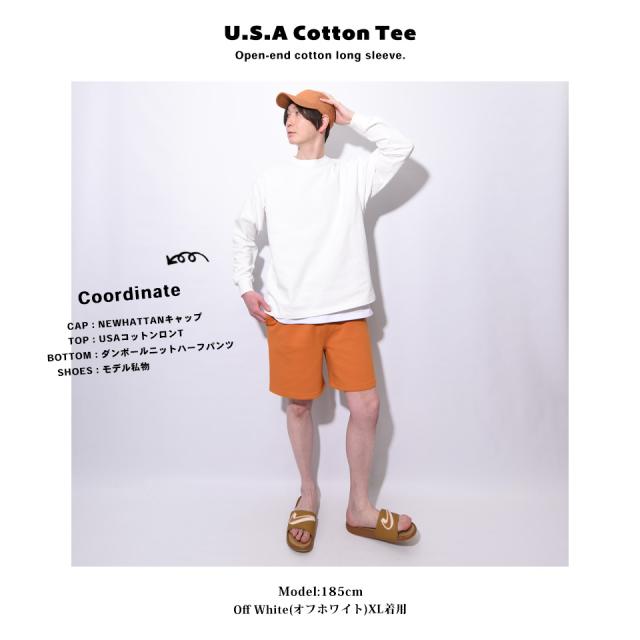 USAコットンのロンT