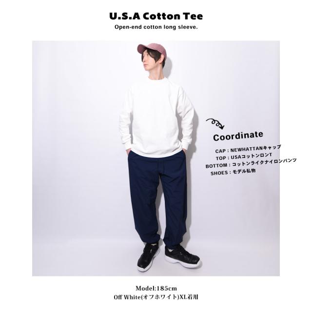 USAコットンのロンT