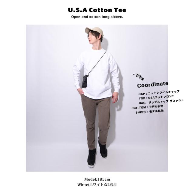 USAコットンのロンT