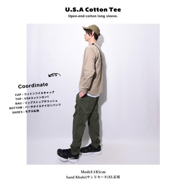 USAコットンのロンT