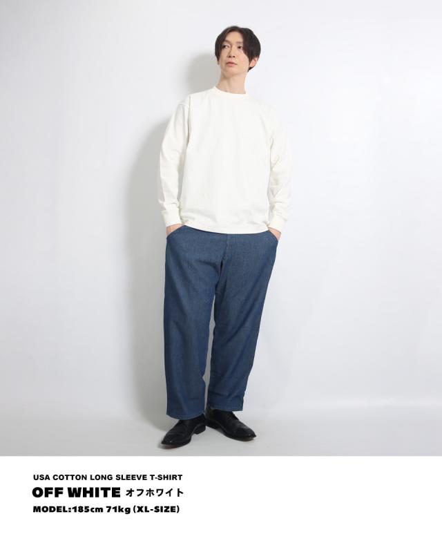 USAコットンのロンT