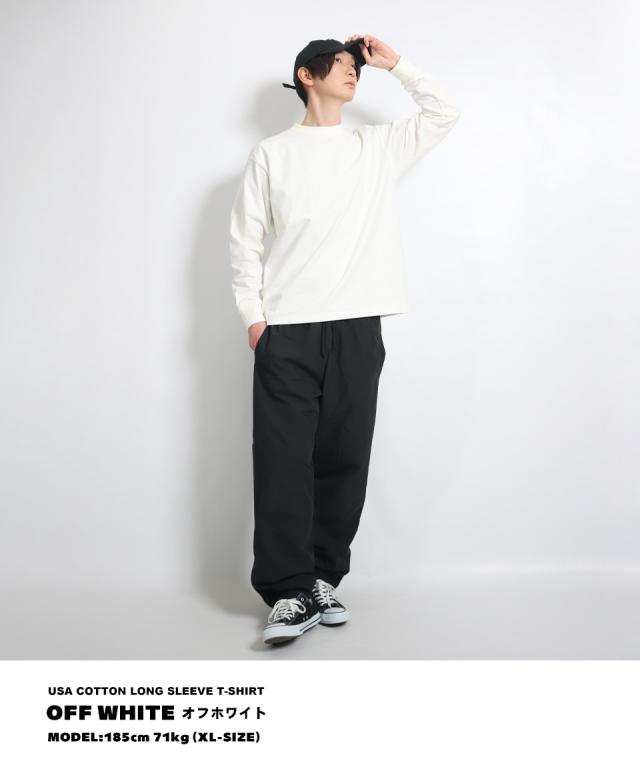 USAコットンのロンT