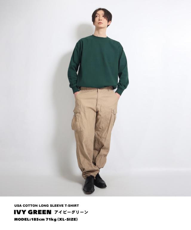 USAコットンのロンT