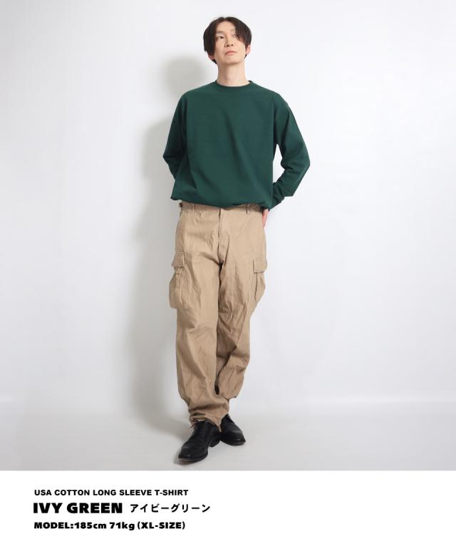 USAコットンのロンT