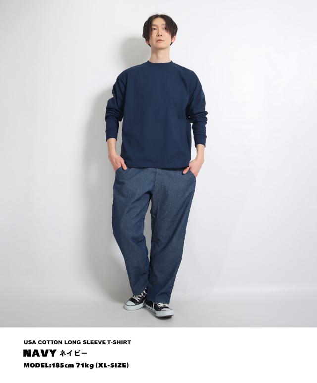 USAコットンのロンT