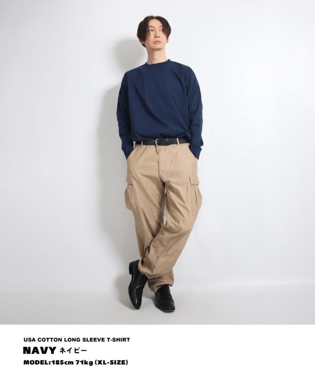 USAコットンのロンT