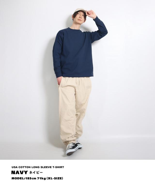 USAコットンのロンT