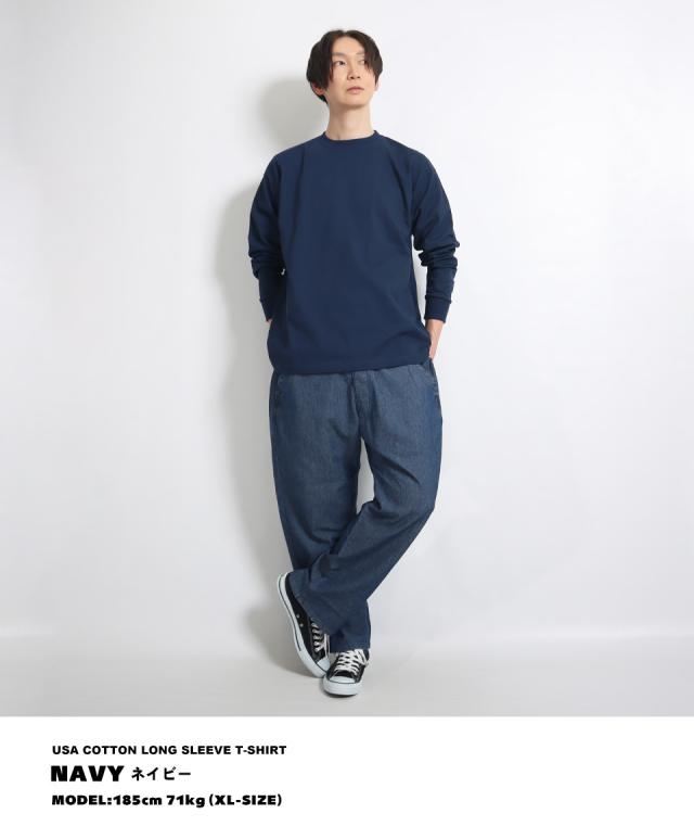 USAコットンのロンT