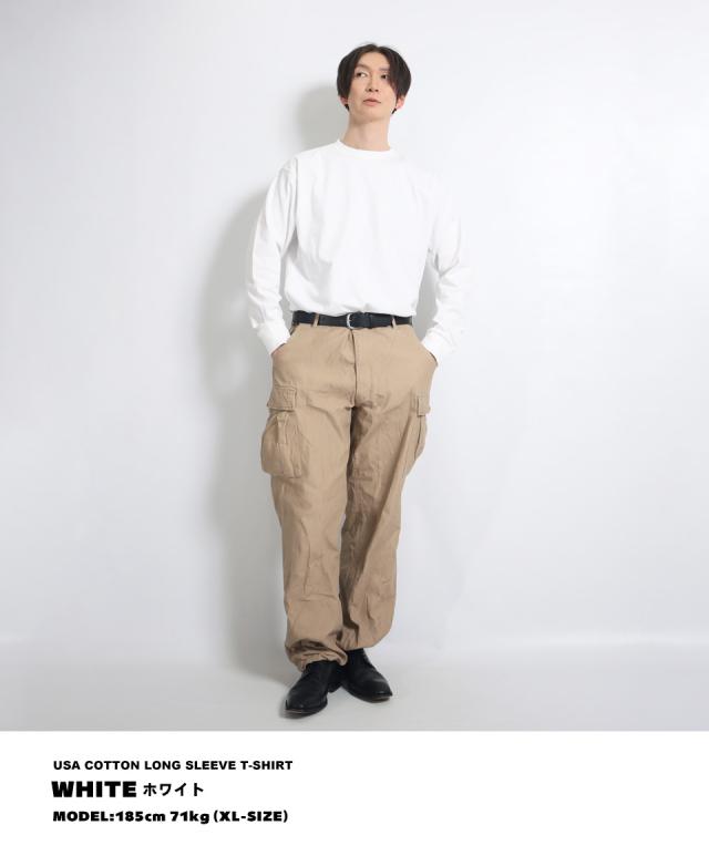 USAコットンのロンT