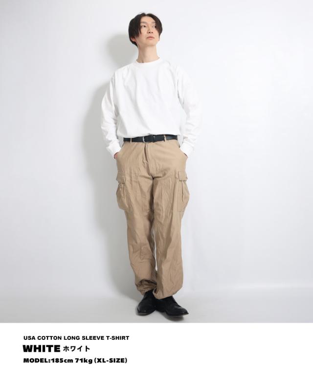 USAコットンのロンT