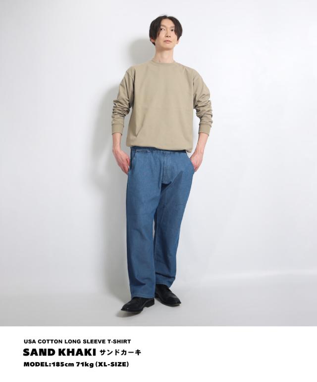 USAコットンのロンT