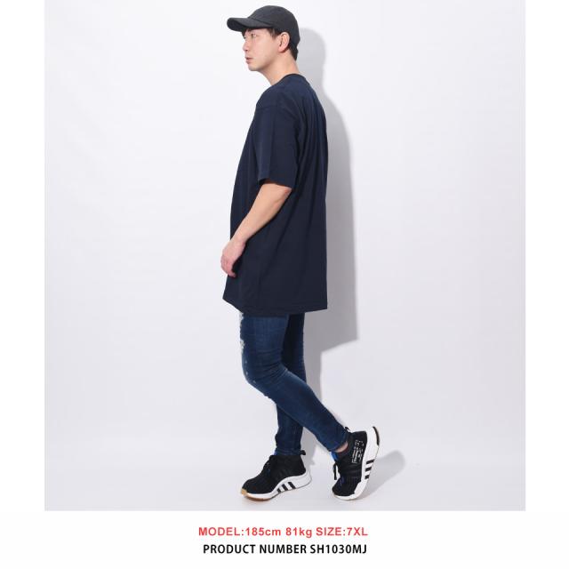 大きいサイズの無地tシャツ