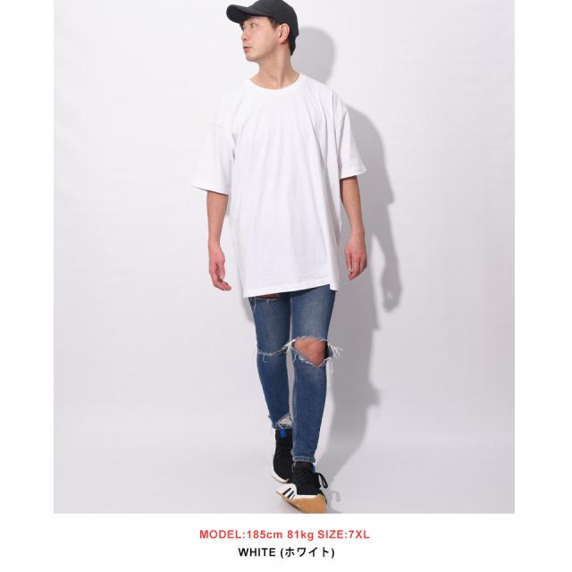 大きいサイズの無地tシャツ