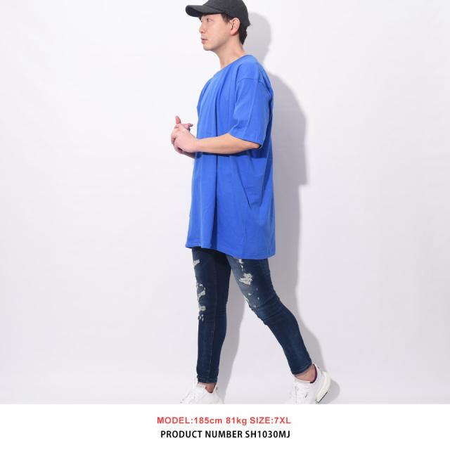 大きいサイズの無地tシャツ