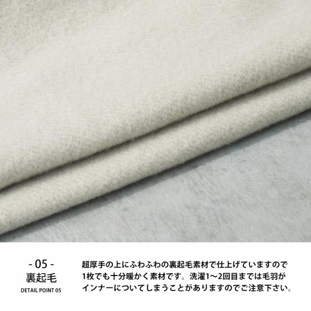 厚手のジップパーカー