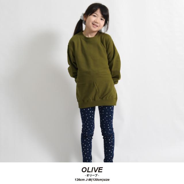 スウェット トレーナ 無地 キッズ