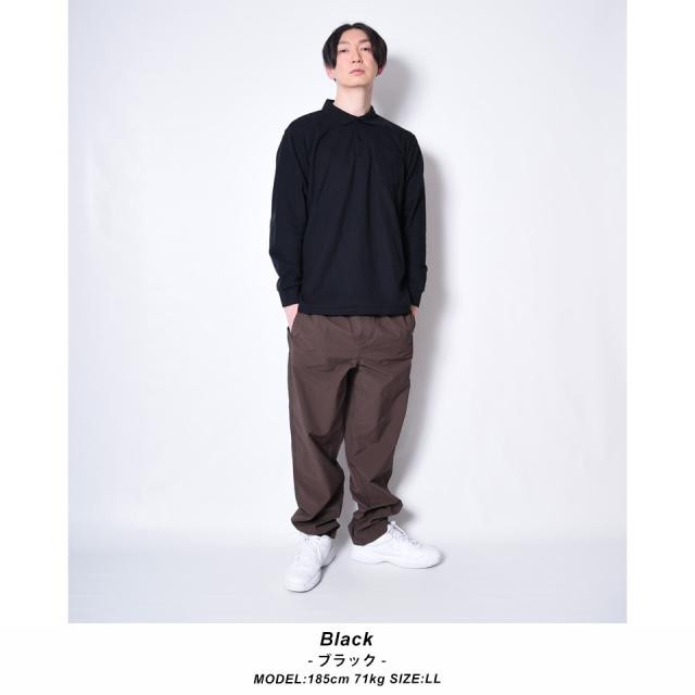 長袖ポロシャツ