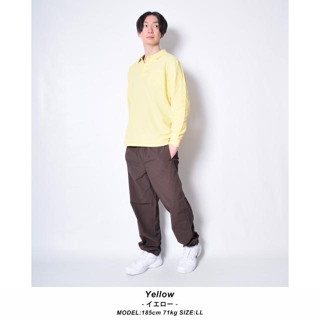 長袖ポロシャツ