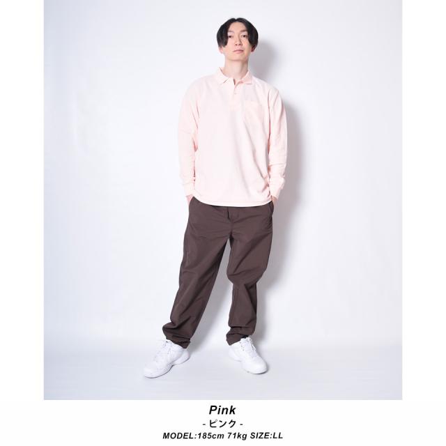 長袖ポロシャツ