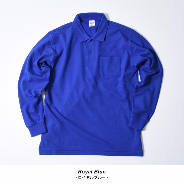 長袖ポロシャツ