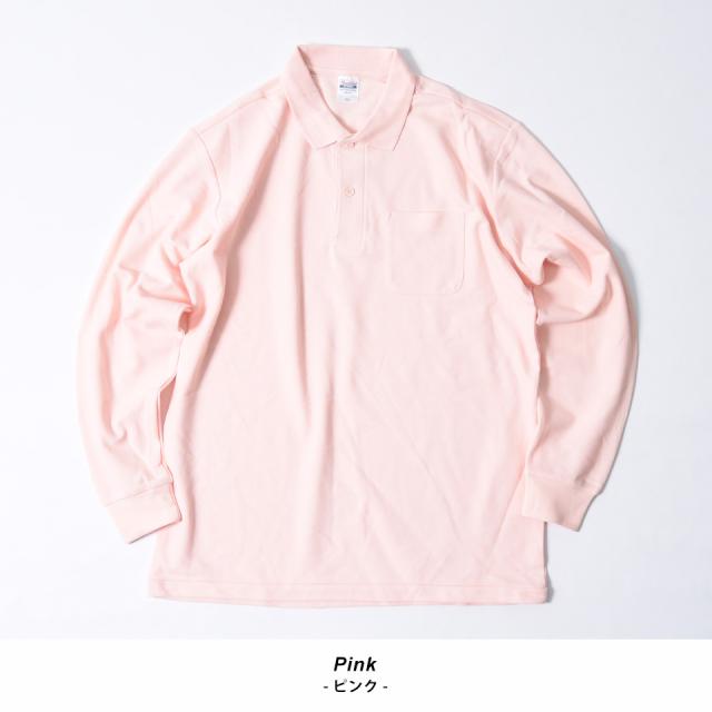 長袖ポロシャツ