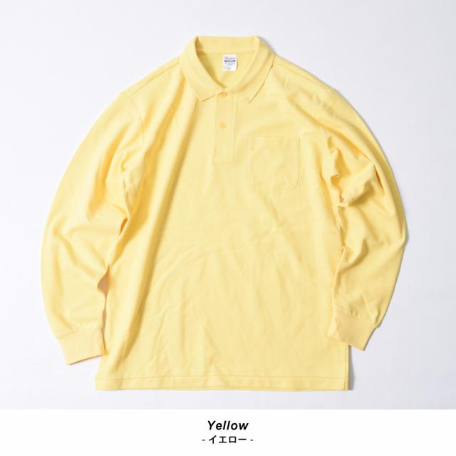 長袖ポロシャツ