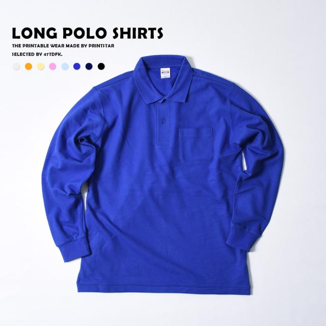 長袖ポロシャツ