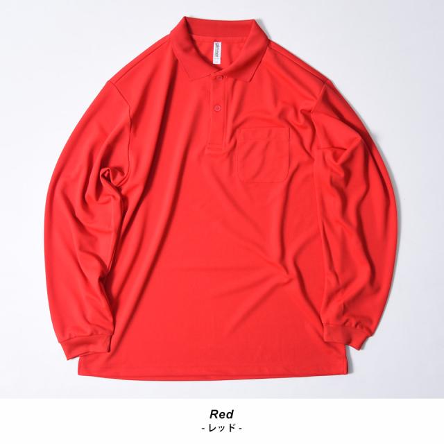 長袖ポロシャツ