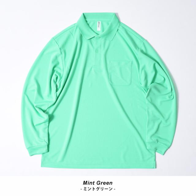 長袖ポロシャツ