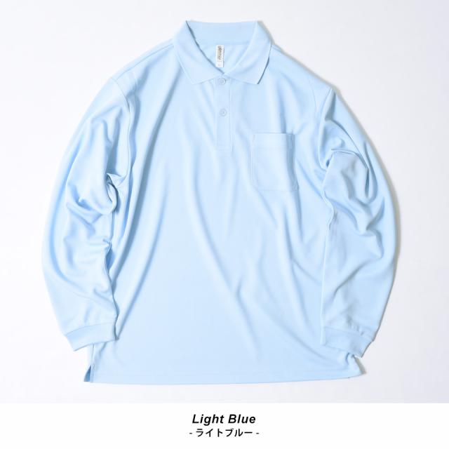 長袖ポロシャツ