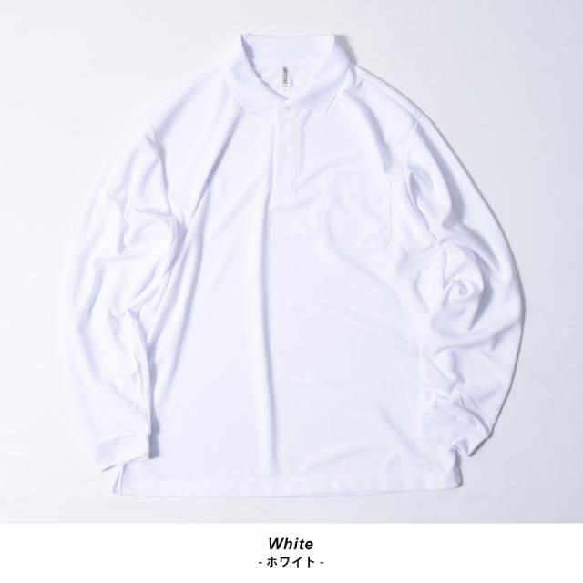 長袖ポロシャツ