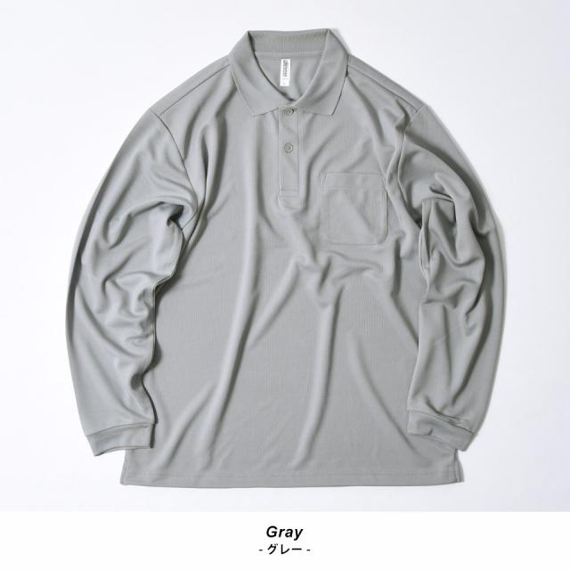長袖ポロシャツ