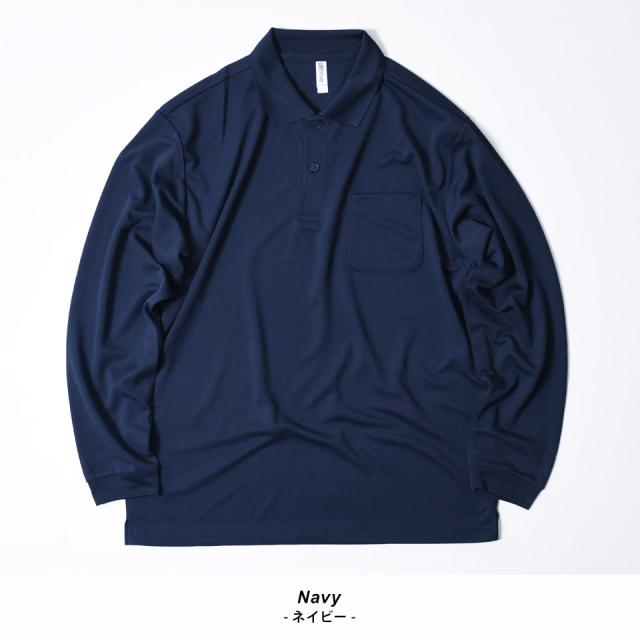 長袖ポロシャツ