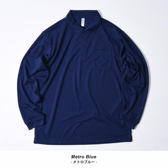 長袖ポロシャツ