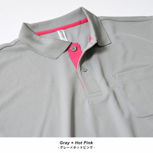 ドライポロシャツ