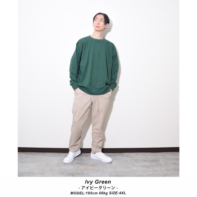 クルーネックスウェットトレーナー