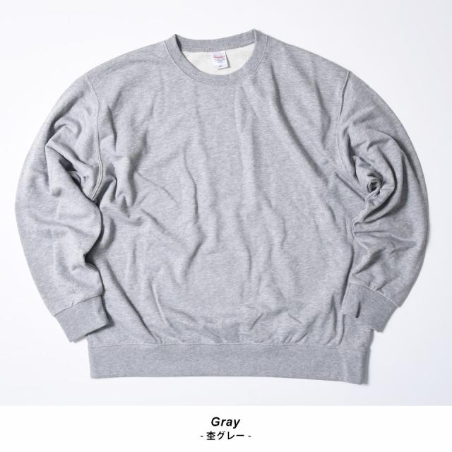 クルーネックスウェットトレーナー