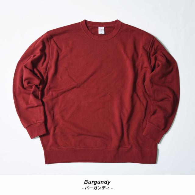 クルーネックスウェットトレーナー