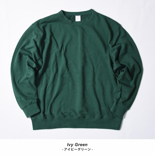 クルーネックスウェットトレーナー