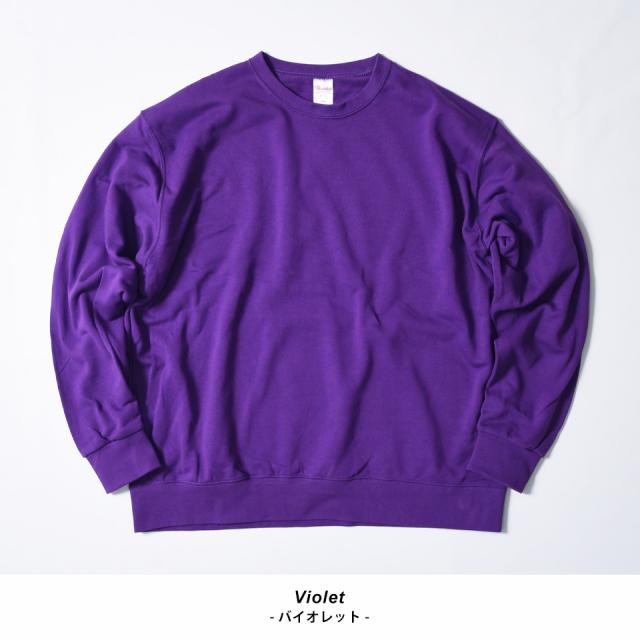 クルーネックスウェットトレーナー