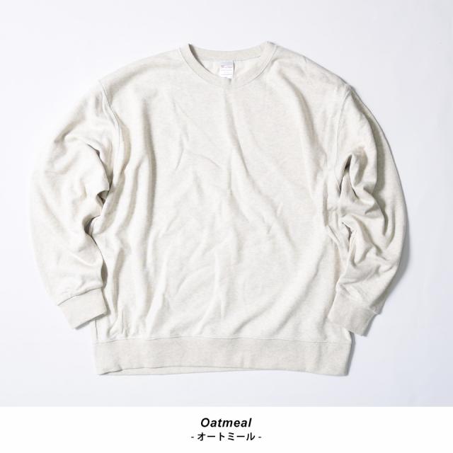 クルーネックスウェットトレーナー