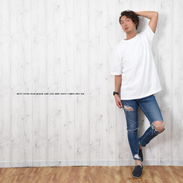 Tシャツ 半袖 メンズ 無地 大きいサイズ