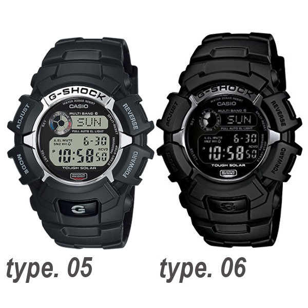 訳あり特価】G-SHOCK ジーショック CASIO カシオ 電波ソーラー 黒