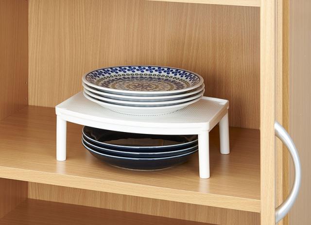 キッチン食器棚収納プレートラック