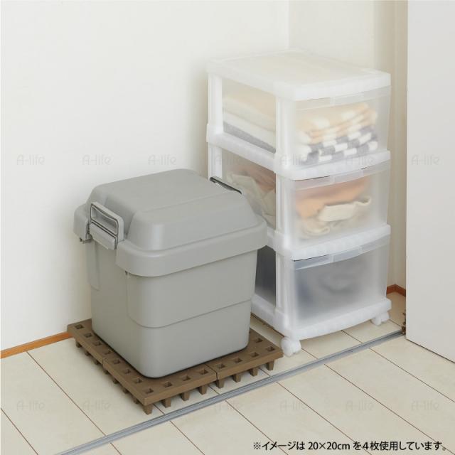 ジョイントパレットミニ20×20cm12枚日本製プラスチックすのこ