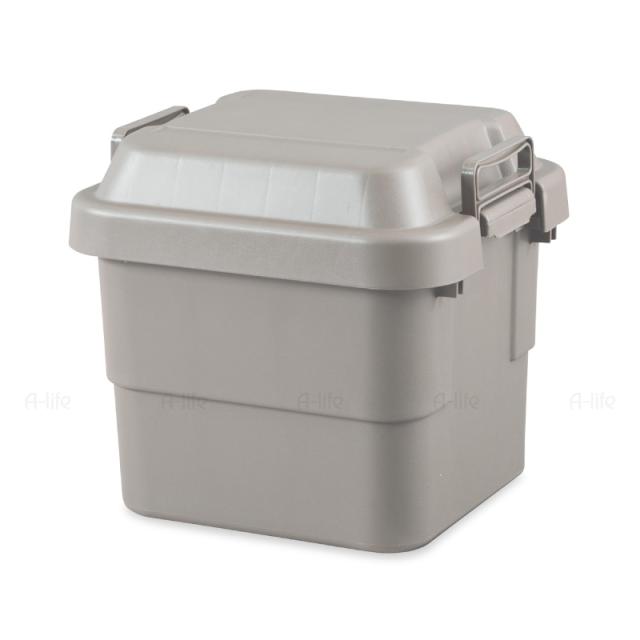トランク収納ケース30Lグレー
