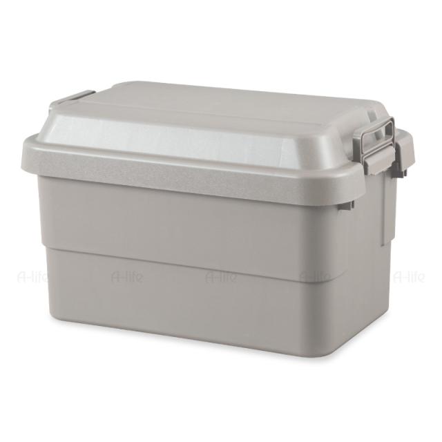 トランク収納ケース50Lグレー